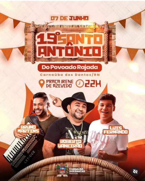 Roberto Vaneirão, Bruno Martins e Luis Fernado - 19º Santo Antônio