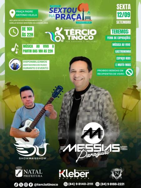 Messias Paraguai e Show MaisShow - Sextou na Praça