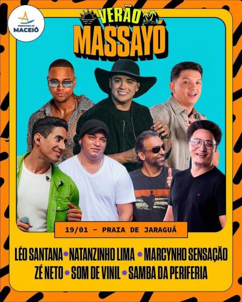 Léo Santana, Natanzinho Lima, Marcynho Sensação, Zé Neto, Som de Vinil e Samba da Periferia - Verão Massayó 2025