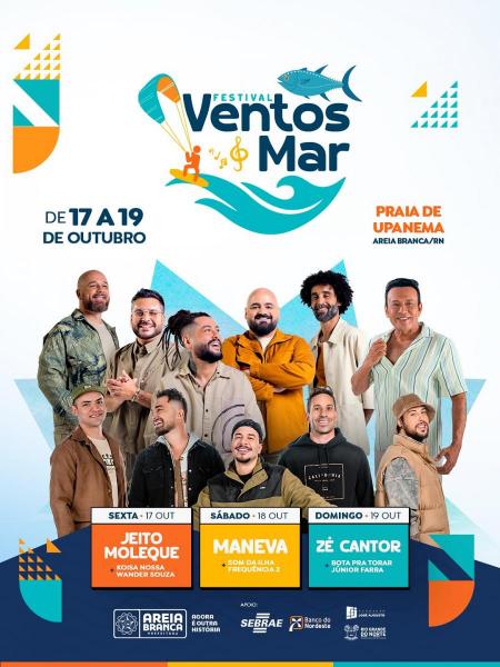 Maneva, Som da Ilha e Frequência 2 - Festival Ventos & Mar 2025