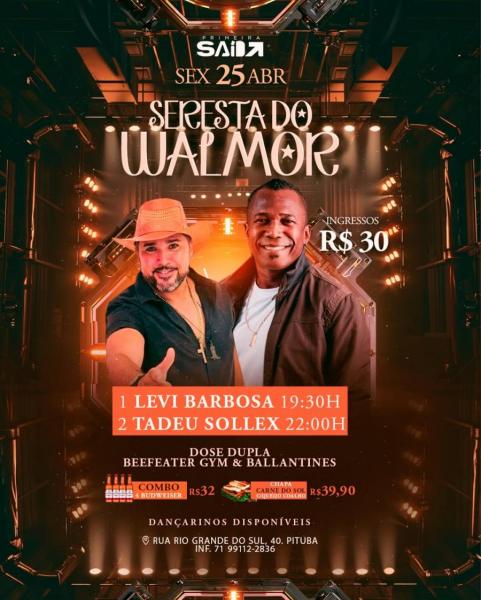 Levi Barbosa e Tadeu Sollex - Seresta do Walmor