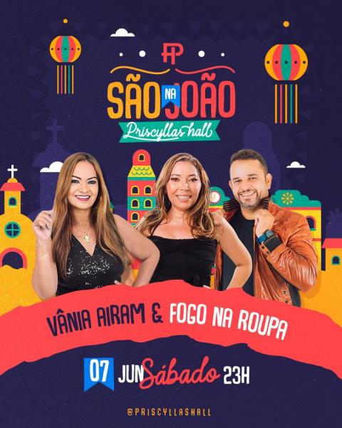 Vânia Airam e Fogo na Roupa