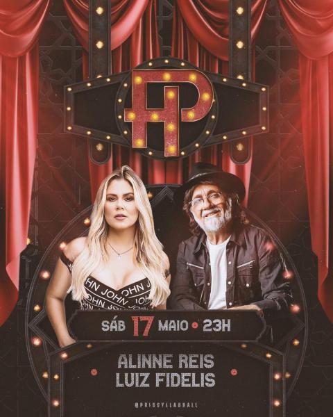 Alinne Reis e Luiz Fidelis