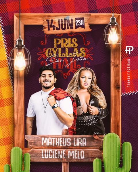 Matheus Lira e Luciene Melo