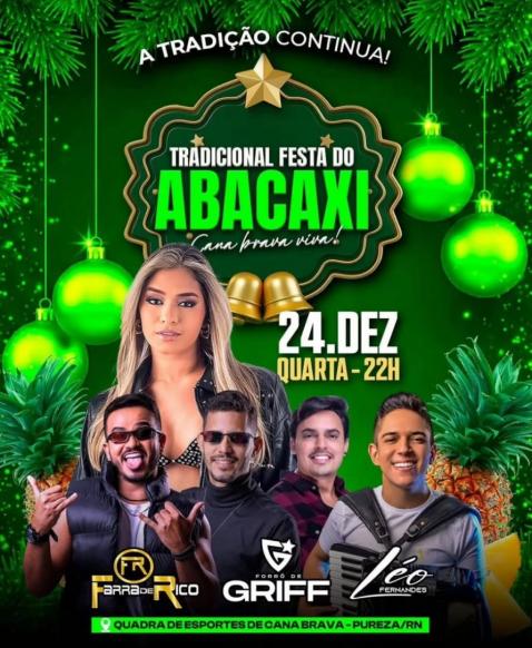 Farra de Rico, Forró de Griff e Léo Fernandes - Festa do Abacaxi 2025