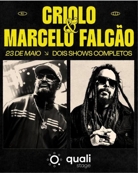 Criolo e Marcelo Falcão