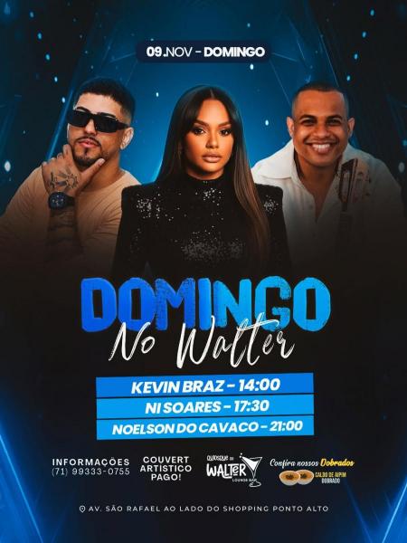 Kevin Braz, Ni Soares e Noellson do Cavaco