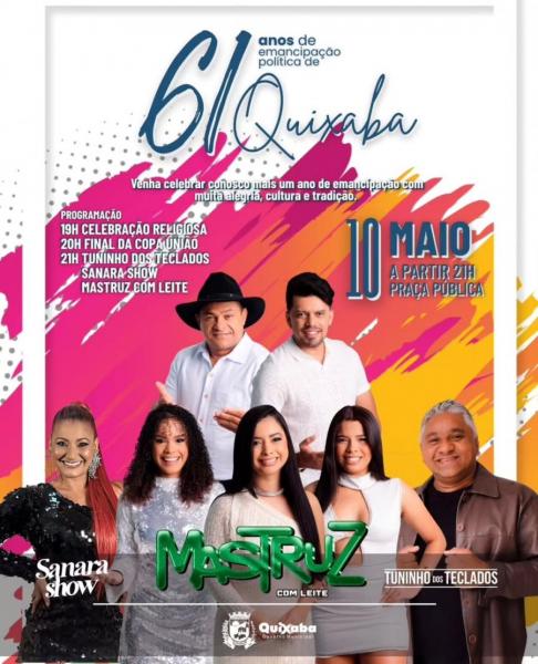 Mastruz com Leite, Sanara Show e Tuninho dos Teclados