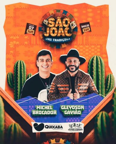 Michel Brocador e Gleydson Gavião
