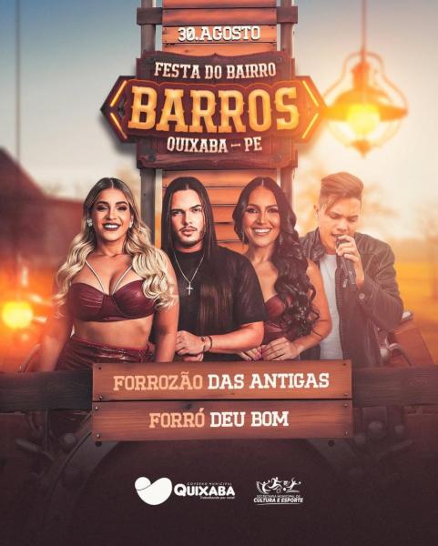 Forrozáo das Antigas e Forré Deu Bom - Festa do Bairro Barros