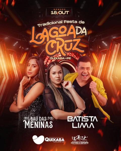 Baú das Meninas e Batista Lima - Festa de Lagoa da Cruz