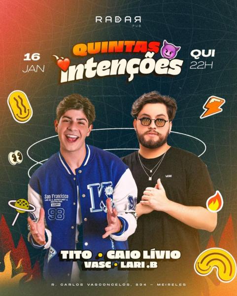 Tito, Caio Lívio, Vasc e Lari .B - Quintas Intenções