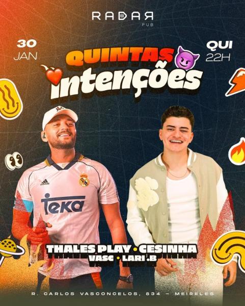 Thales Play, Cesinha, Vasc e Lari B