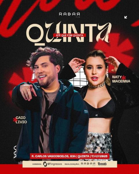 Caio Livio e Naty Macenna