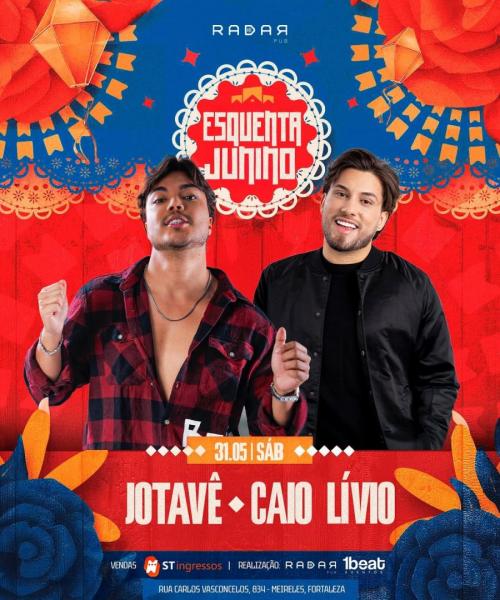 Jotavê e Caio Lívio - Esquenta Junino