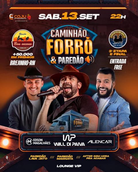 Will Di Paiva, Edson Magalhães e Alencar