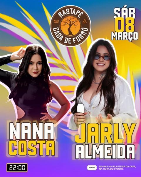 Nana Costa e Jarly Almeida