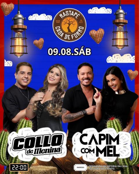 Collo de Menina e Capim com Mel