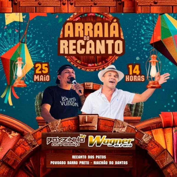 Boyzinho do Piseiro e Wagner do Forró - Arraiá do Recanto 2025