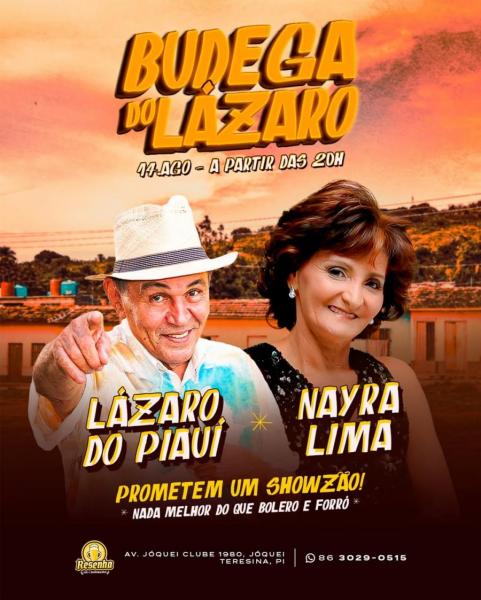 Lázaro do Piauí e Nayra Lima - Budega do Lázaro