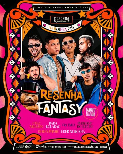 Cego Abusado, Dada Boladão, Troinha e Pedrinho de Recife - Resenha Fantasy