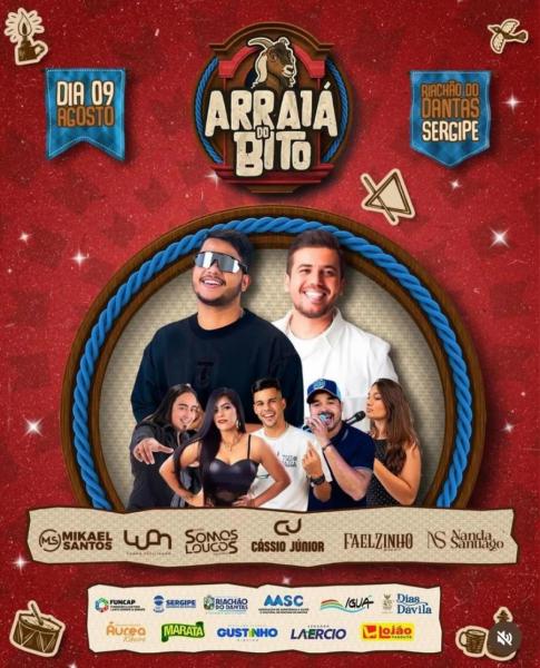 Mikael Santos, Luan Estilizado, Somos Loucos, Cássio Júnior, Faelzinho e Nanda Santiago - Arraiá do Bito 2025