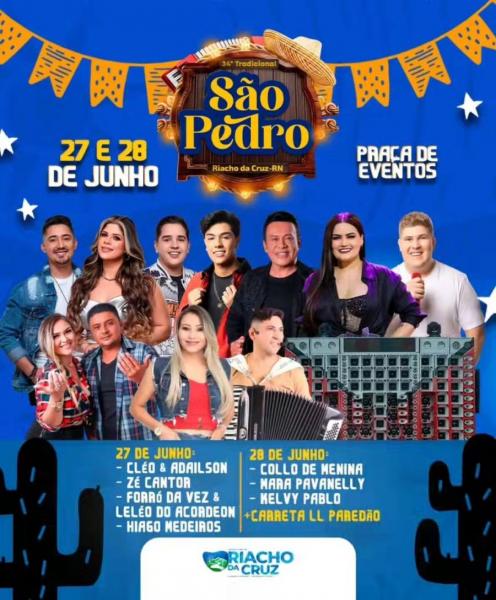 Collo de Menina, Mara Pavanelly e Kelvy Pablo - São Pedro 2025