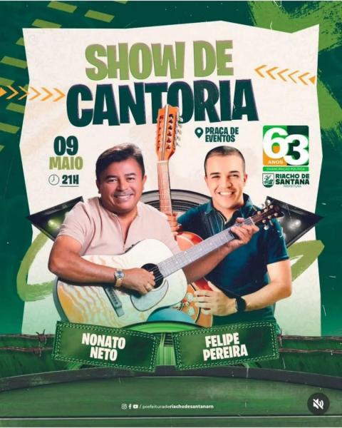 Nonato Neto e Felipe Pereira - Show de Cantoria