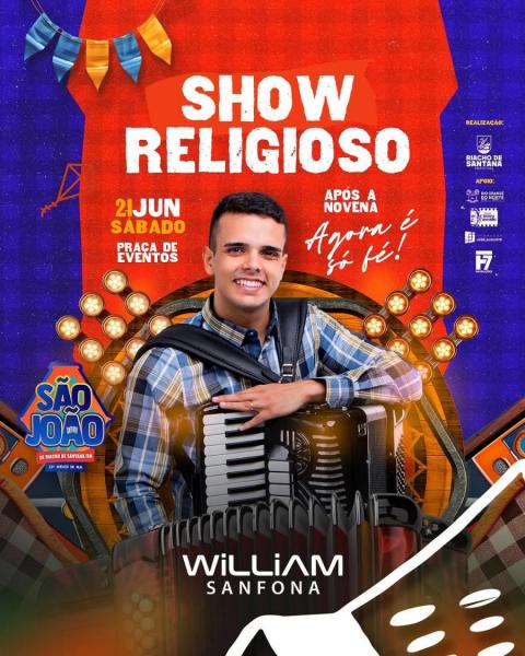 William Sanfona - Show Religioso