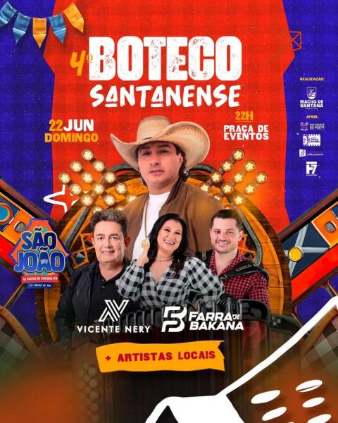 Vicente Nery e Farra de Bakana - 4º Boteco Santanense