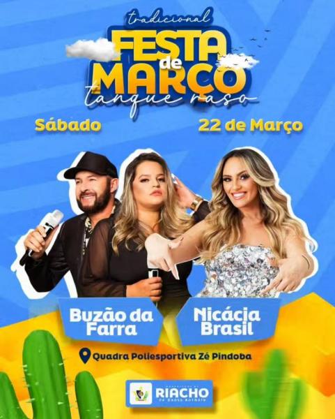 Buzão da Farra e Nicácia Brasil - Festa de Março