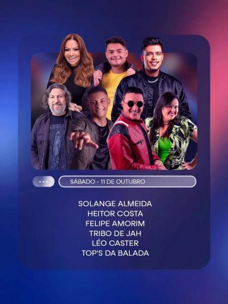 Solange Almeida, Heitor Costa, Felipe Amorim, Tribo de Jah, Léo Caster e Tops da Balada - Festa de Outubro 2025
