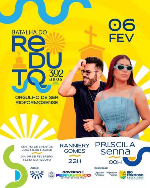 Ranniery Gomes e Priscila Senna - 392 anos da Batalha do Reduto