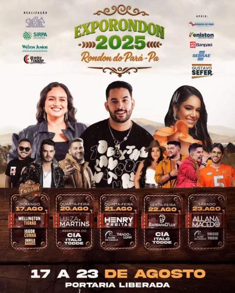 Henry Freitas e Thiago & Luan - Exporondon 2025