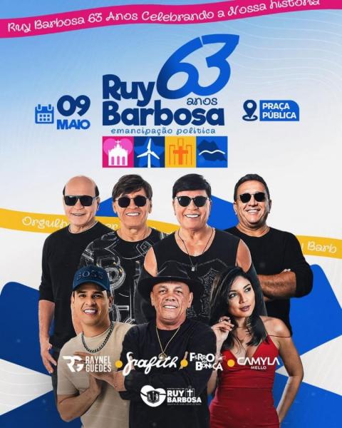 Banda Grafith, Raynel Guedes, Ferro na Boneca e Camyla Mello