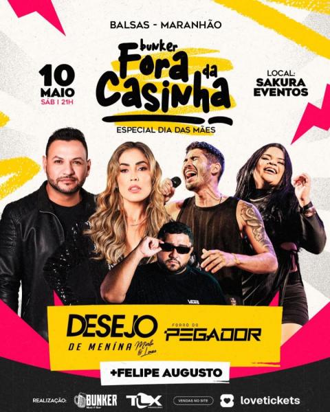 Desejo de Menina e Forró do Pegador - Bunker Fora da Casinha
