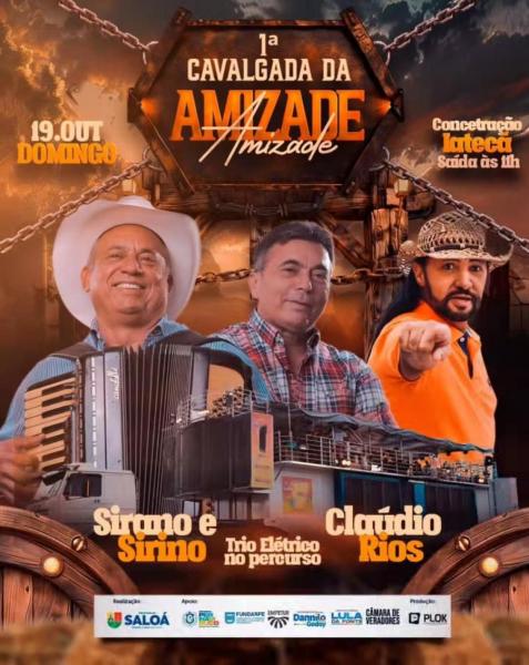 Sirano & Sirino e Claúdio Rios - 1ª Cavalgada da Amizade 2025