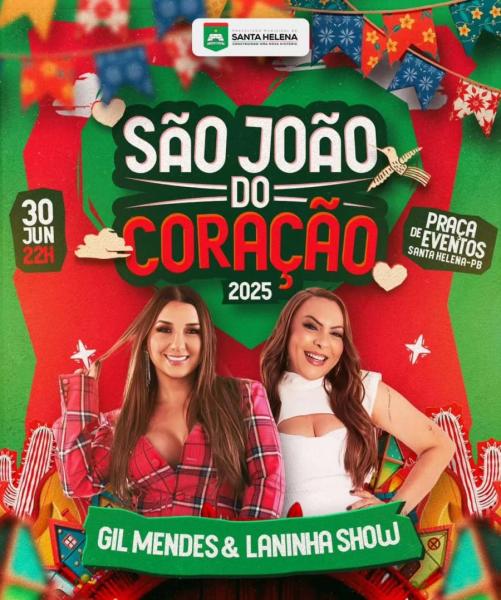 Gil Mendes e Laninha Show - São João do Coração 2025