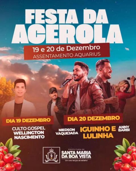 Iguinho & Lulinha, Niedson Vaquejada e Anny Barbi - Festa da Acerola