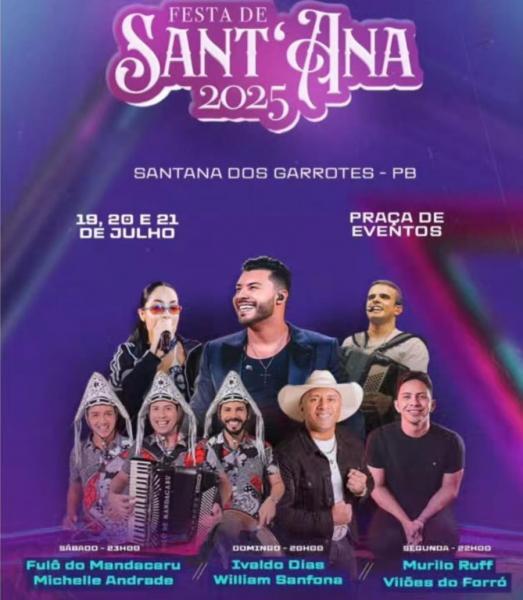 Fulô de Mandacaru e Michelle Andrade - Festa de Sant´Ana 2025