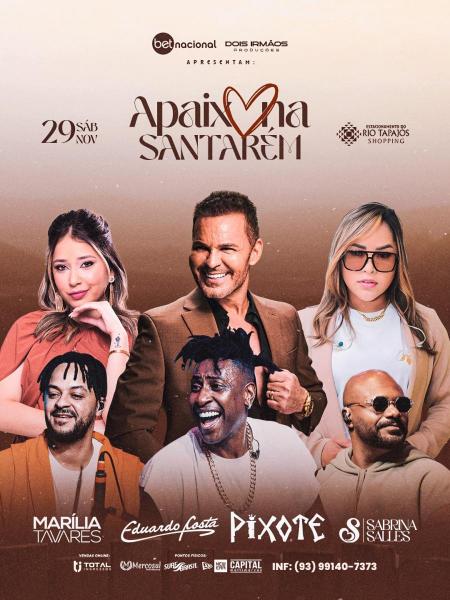 Pixote, Marília Tavares, Eduardo Costa e Sabrina Salles - Apaixona Santarém