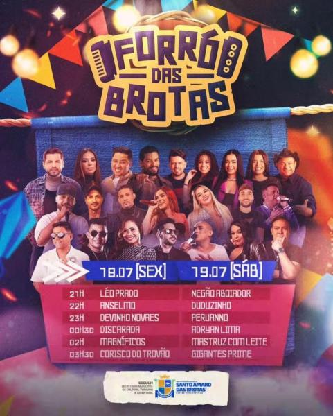 Negão Aboiador, Duduzinho, Peruanno, Adryan Lima, Mastruz com Leite e Gigantes Prime - Forró das Brotas 2025