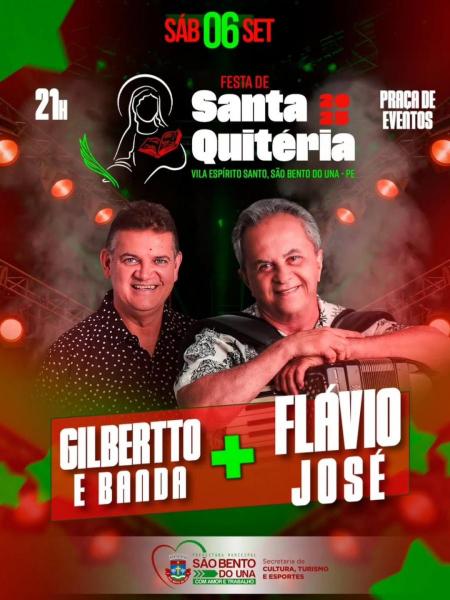 Gilverto & BAnda e Flávio José - Santa Quitéria 2025