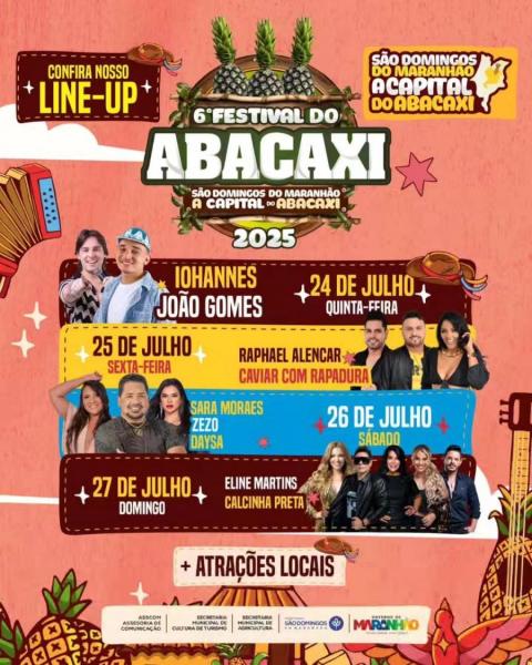 Iohannes e João Gomes - 6º Festival do Abacaxi 2025