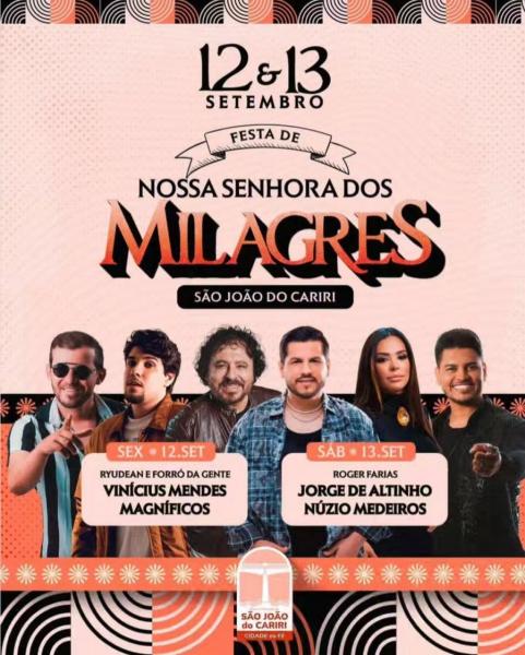 Jorge de Altinho e Núzio Medeiros - Nossa Senhora dos Milagres 2025