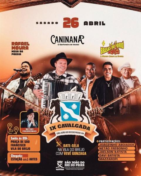 Canianana, Brasas do Forró e Rafael Moura - IX Cavalgada 2025