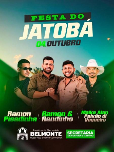 Ramon & Randinho, Ramon Pisadinha e Maike Alan - Festa do Jatobá 2025