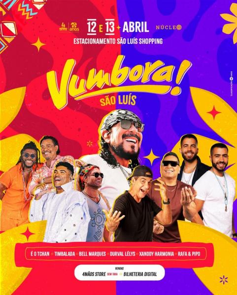 Bell Marques, Timbalada e É o Tchan - Vumbora! São Luís