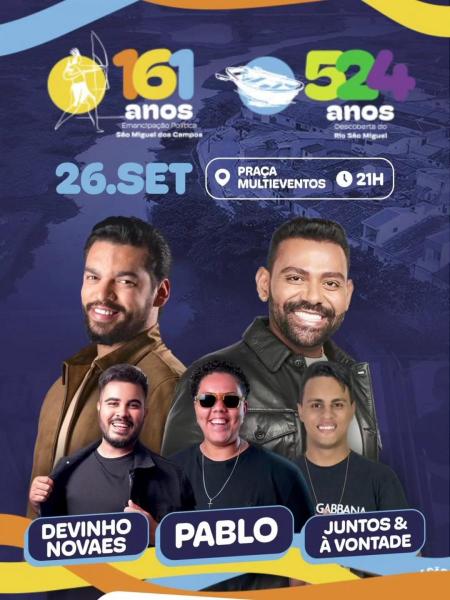 Pablo, Devinho Novaes e Juntos & À Vontade