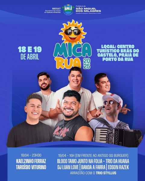 Kaelzinho Ferraz e Tarcísio Viturino - Mica-Rua 2025